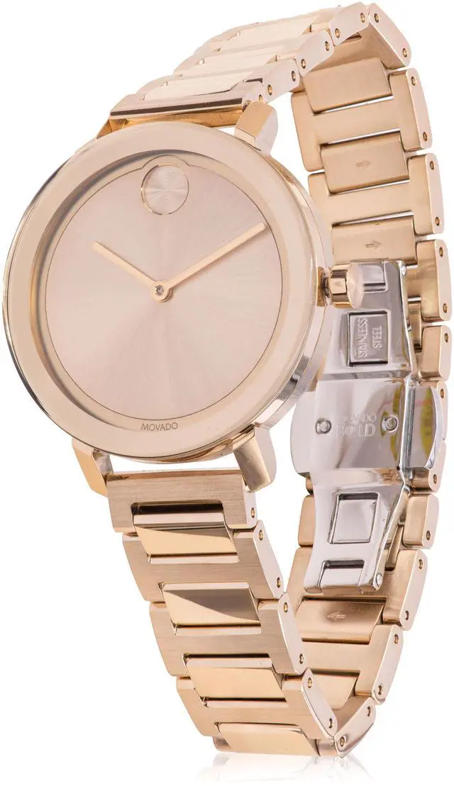 Alt view image 3 of 3 - Movado Bold Evolution Gold-Tone Ladies Watch