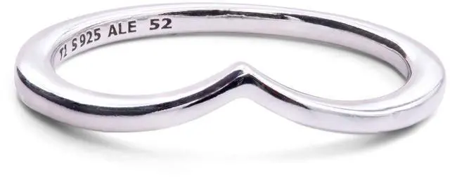 Alt view image 3 of 3 - PANDORA Polished Wishbone Ring