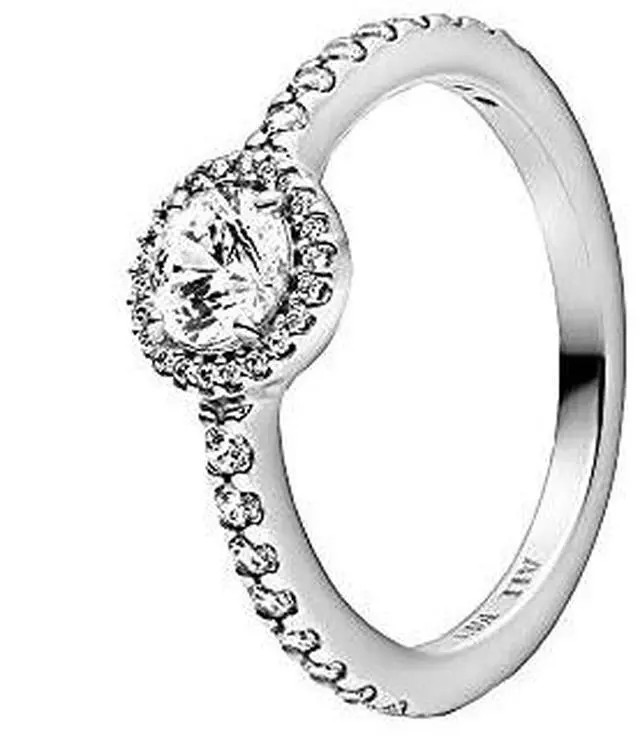 Alt view image 2 of 2 - Pandora Classic Sparkle Halo Ring