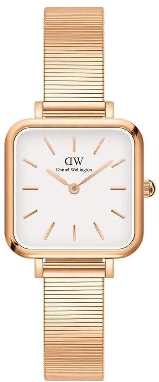 Main image of Daniel Wellington Quadro Studio Rose Gold-Tone Ladies Watch