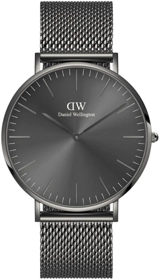 Main image of Daniel Wellington Classic Mesh Graphite Graphite Mesh Mens Watch