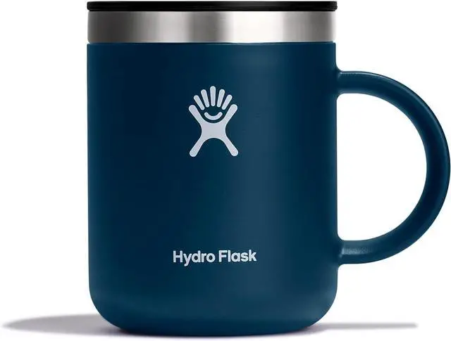 Main image of Hydro Flask Mug - Stainless Steel 12 Oz Tea Coffee Travel Mug - Vacuum Insulated - Indigo