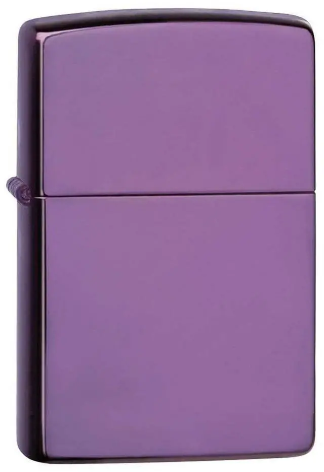 Alt view image 14 of 16 - Zippo ZOZO24747 Traditional Lighter Deep Purple Abyss Ligher Type Tradi