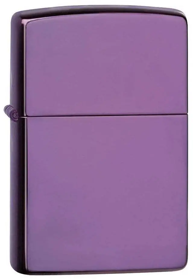 Alt view image 16 of 16 - Zippo ZOZO24747 Traditional Lighter Deep Purple Abyss Ligher Type Tradi