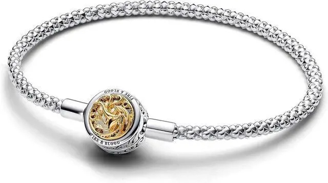 Main image of Pandora Game of Thrones House Sigil Clasp Pandora Moments Studded Chain Bracelet
