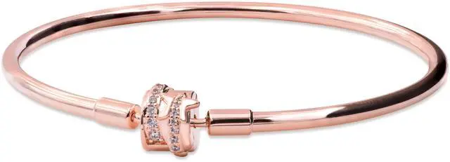 Main image of Pandora Moments Sparkling Shooting Star Clasp Bangle
