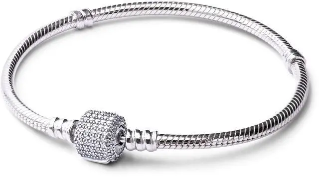 Main image of PANDORA Sterling Silver Bracelet w/ Signature Clasp -