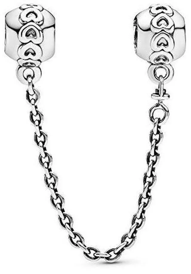 Alt view image 6 of 7 - PANDORA/Pandora Daisy 925 Silver Safety Chain 790385-05