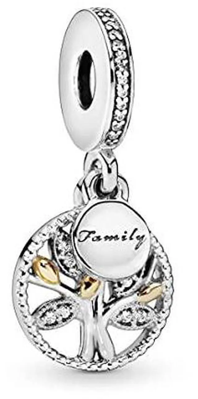 Alt view image 5 of 6 - Pandora Family Heritage Pendant Charm - 791728CZ