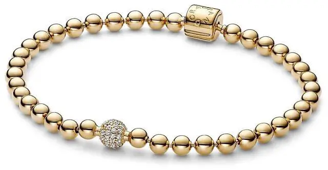 Main image of Pandora Beads & Pave Bracelet