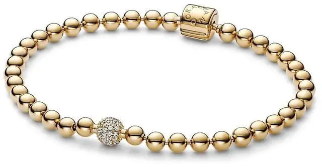 Alt view image 2 of 2 - Pandora Beads & Pave Bracelet