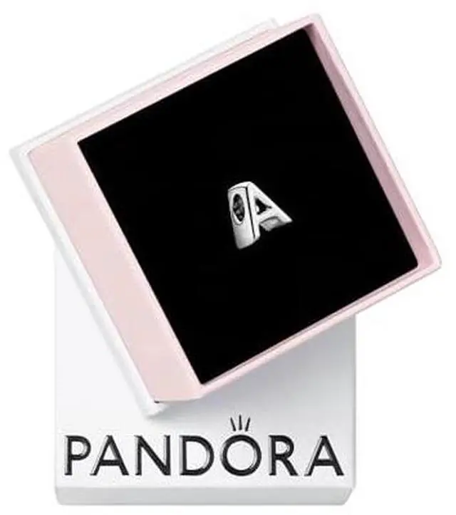 Alt view image 3 of 4 - Pandora Jewelry Letter A Sterling Silver Charm