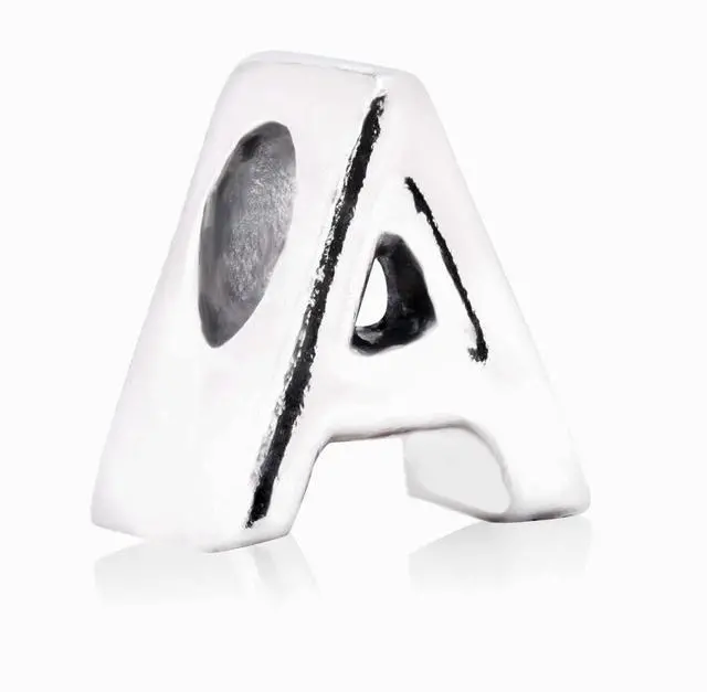 Alt view image 4 of 4 - Pandora Jewelry Letter A Sterling Silver Charm