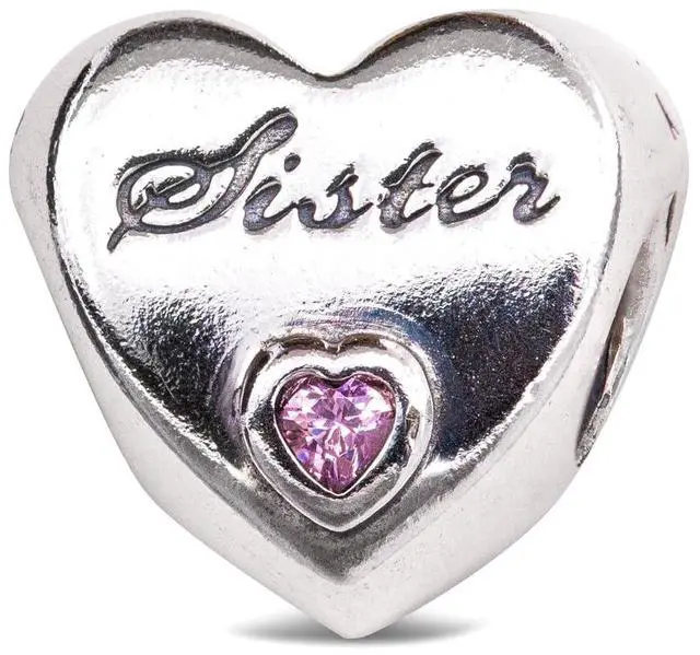 Alt view image 3 of 3 - Pandora Sisters Love Charm - 791946PCZ