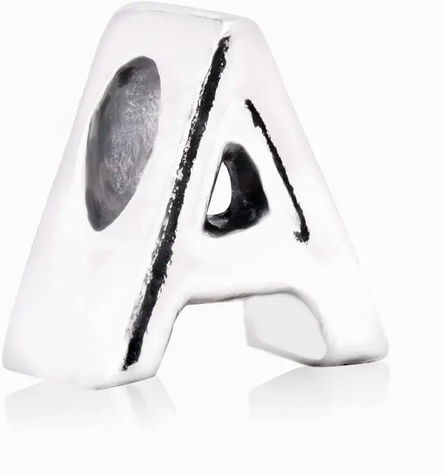 Alt view image 2 of 4 - Pandora Jewelry Letter A Sterling Silver Charm