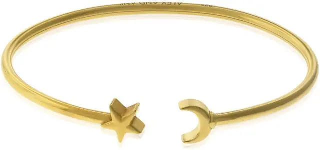 Alt view image 3 of 3 - Alex and Ani Calavera CUFF 14kt Gold Plated Cuff Bangle -