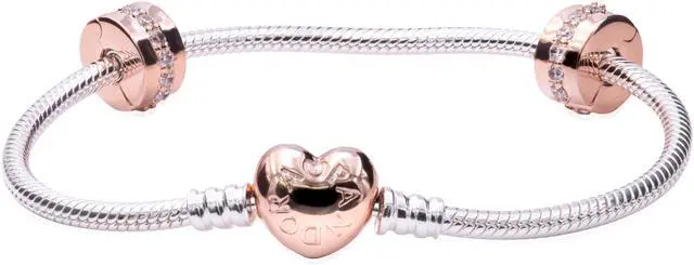 Main image of Pandora Heart Clasp Style Starter Bracelet Set
