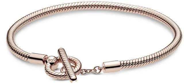 Main image of Pandora Moments T-Bar Snake Chain Bracelet