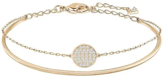 Main image of Swarovski Ginger Bangle - White -