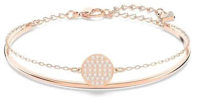 Alt view image 2 of 3 - Swarovski Ginger Bangle - White -