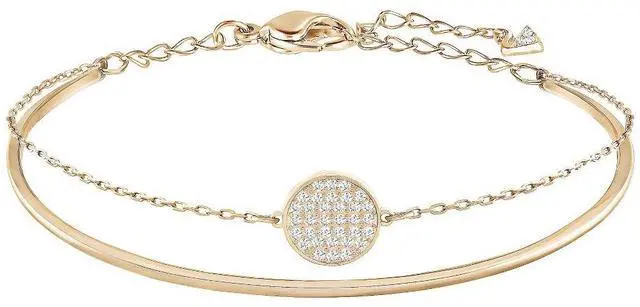 Alt view image 3 of 3 - Swarovski Ginger Bangle - White -