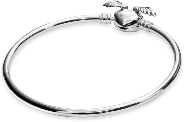 Main image of Pandora Moments Winged Heart Bangle