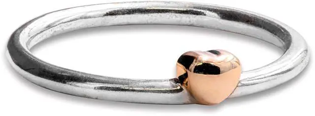 Main image of Polished Heart Puzzle Ring