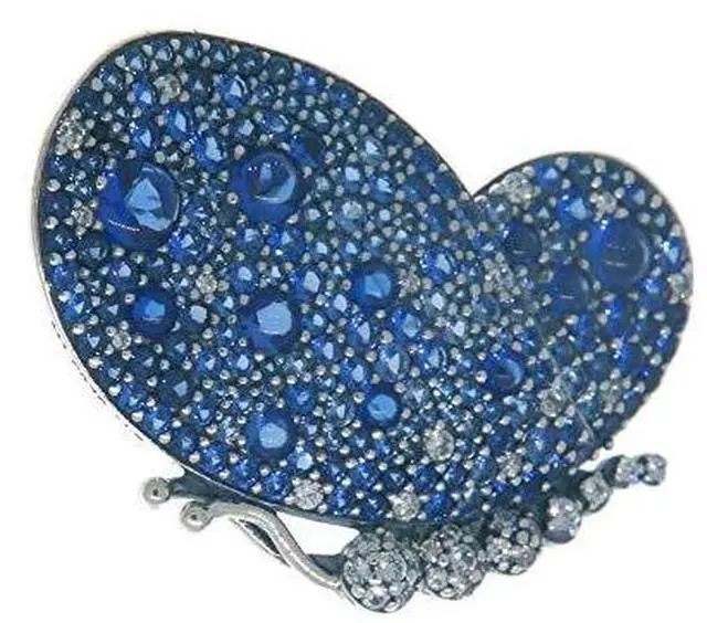 Alt view image 2 of 3 - PANDORA Dazzling Blue Butterfly Pendant
