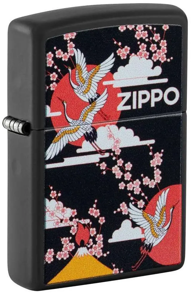 Alt view image 3 of 3 - Zippo Japanese Kimono Design Pocket Lighter