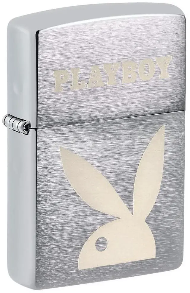 Alt view image 3 of 3 - Zippo Playboy Design Lighter
