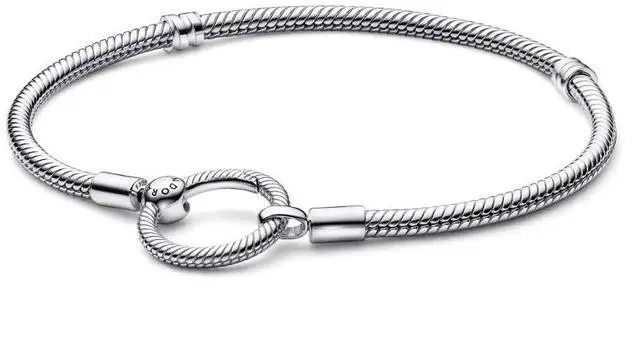 Main image of Pandora Moments O Closure Snake Chain Bracelet