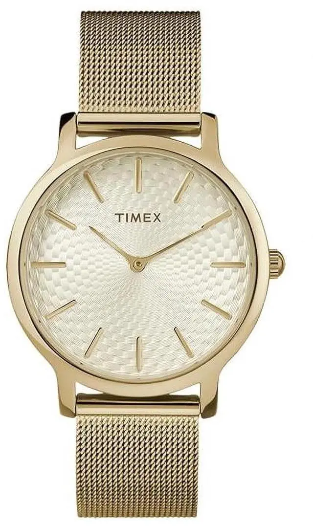 Alt view image 7 of 7 - Women's Timex Metropolitan 16mm Stainless steel Mesh Band Watch TW2R36100