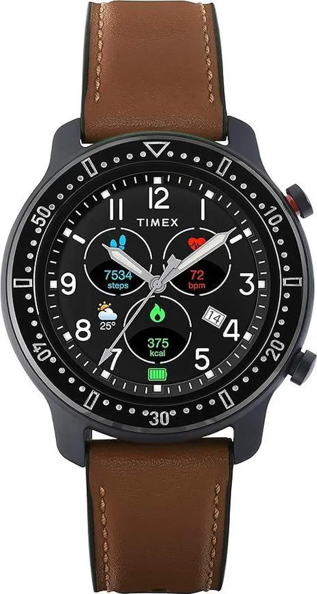 Main image of Timex Metropolitan R AMOLED Smartwatch with GPS & Heart Rate TW5M43100