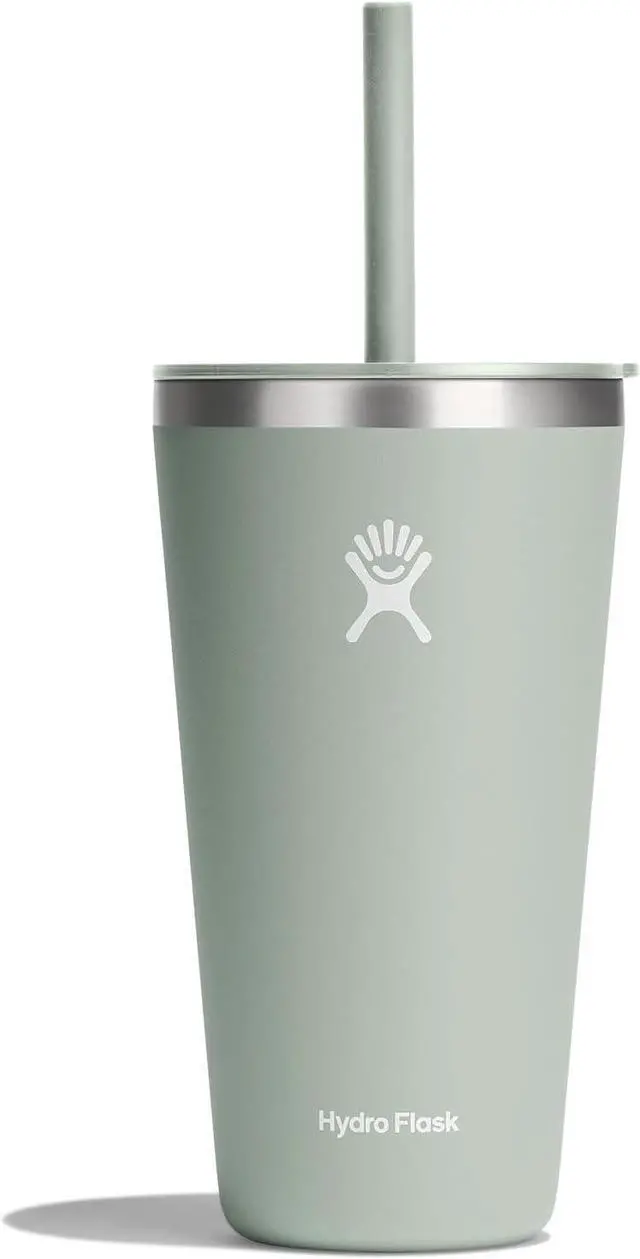 Main image of Hydro Flask All Around Tumbler with Lid and Straw - 28 oz - Agave