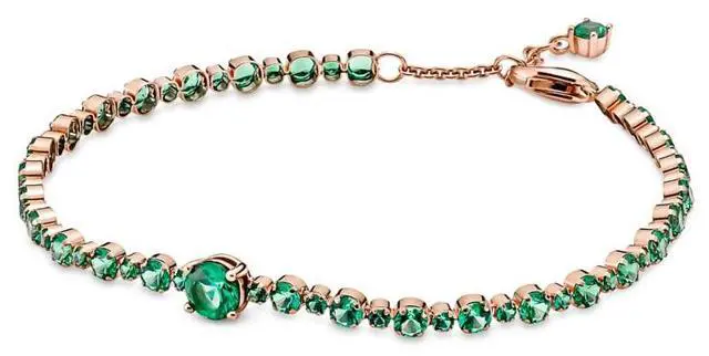 Main image of Pandora Sparkling Pave Tennis Bracelet