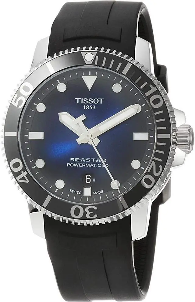 Alt view image 5 of 10 - Tissot T120.407.17.041.00 Seastar 1000 Powermatic 80 Men's Watch