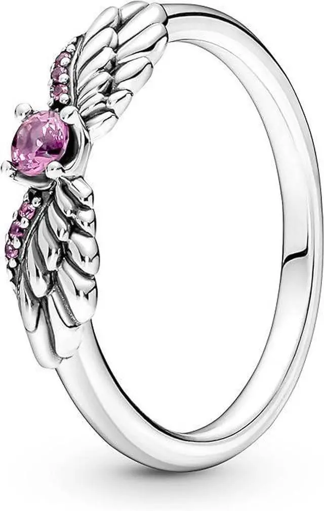 Main image of Pandora Sparkling Angel Wings Ring