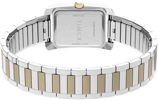 Alt view image 3 of 3 - Timex Meriden 21mm Two-Tone Ladies Watch