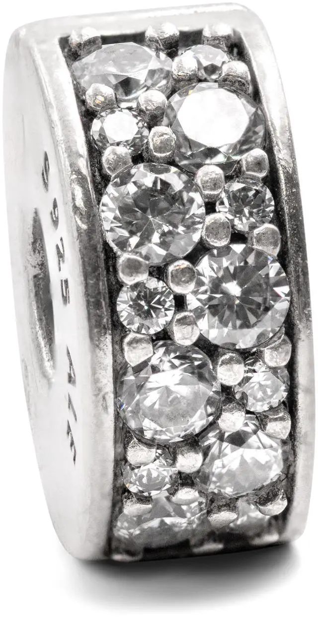 Alt view image 4 of 6 - PANDORA Pandora gorgeous shiny pink cubic zirconia  925 silver string ornaments 791817HCZ