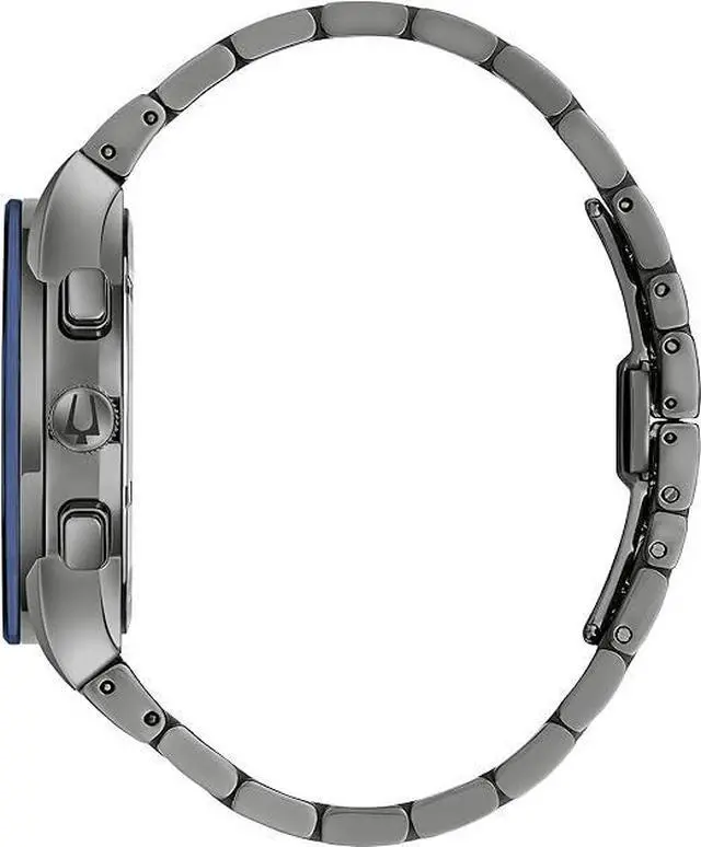 Alt view image 3 of 3 - Bulova Modern Millenia Grey Chronograph Mens Watch