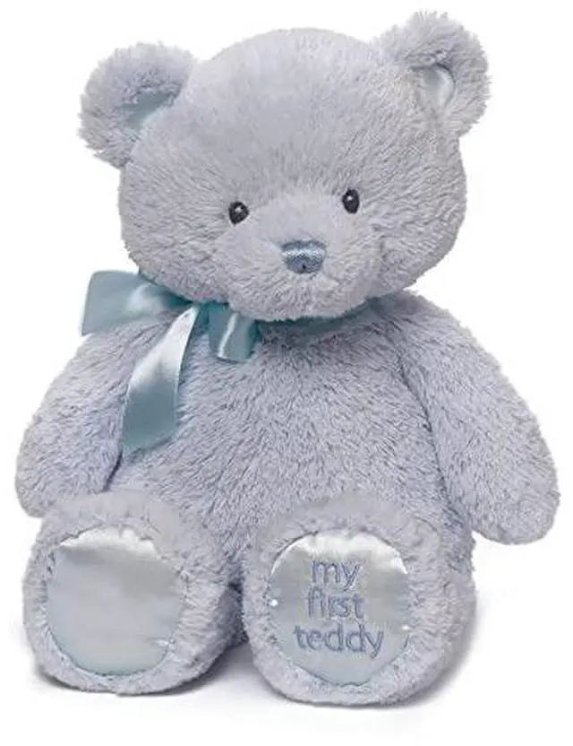 Alt view image 2 of 2 - GUND Baby GUND My 1st Teddy Plush Toy - Blue - 15 Inch