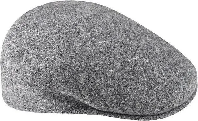 Alt view image 3 of 3 - Kangol 504 Wool Felt Hat for Men and Women - Flannel