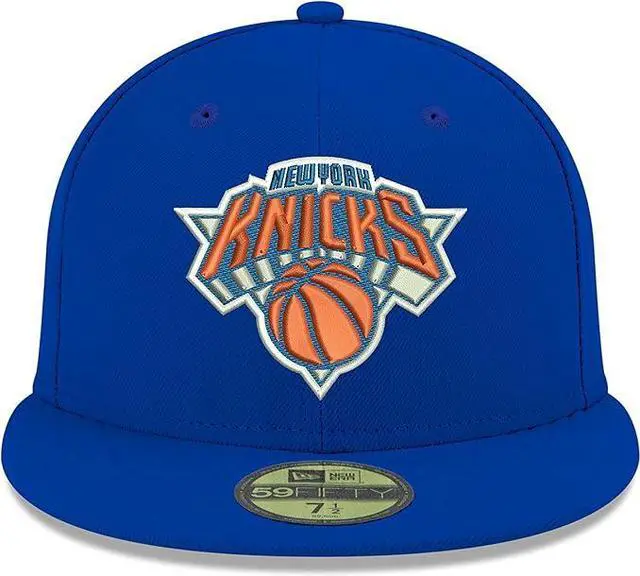Alt view image 2 of 3 - New Era NBA New York Knicks 59FIFTY Fitted Cap - Royal