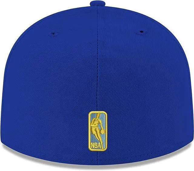 Alt view image 3 of 3 - New Era NBA Golden State Warriors 59FIFTY Fitted Cap - Royal