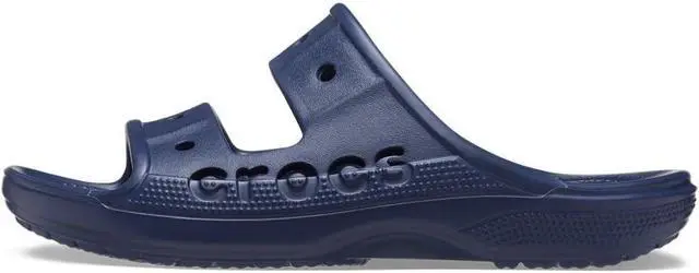 Alt view image 3 of 3 - Crocs Unisex Baya Two-Strap Slide Sandals - Navy