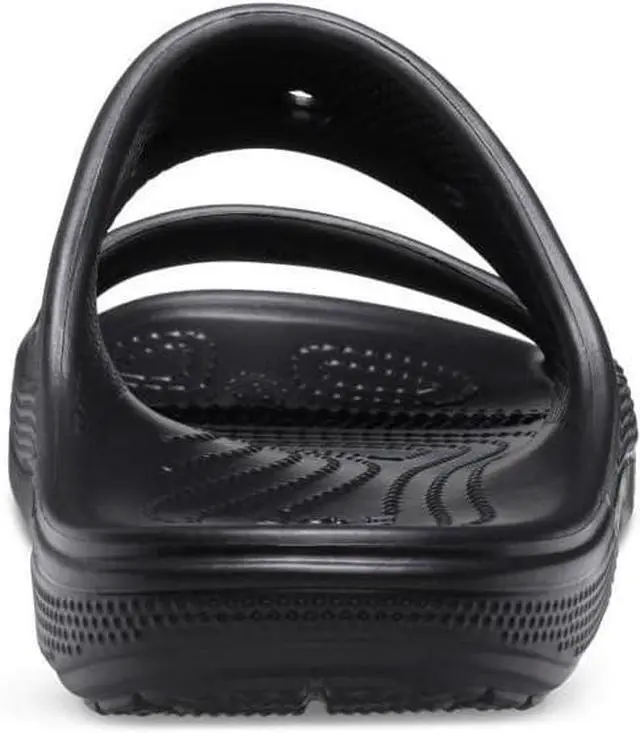 Alt view image 2 of 3 - Crocs Unisex Baya Two-Strap Slide Sandals - Black
