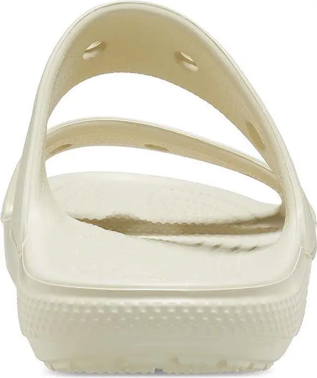 Alt view image 2 of 2 - Crocs Unisex Classic Two-Strap Slide Sandals - Bone