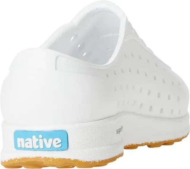 Alt view image 2 of 2 - Native Robbie Child Sneaker - Shell White/Shell White/Mash Speckle Rubber