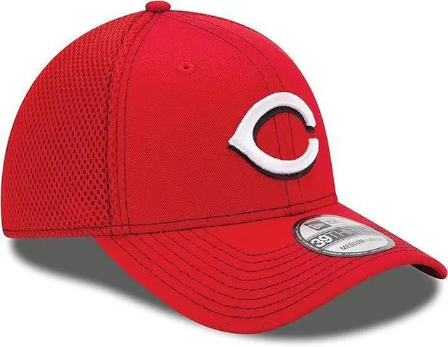 Alt view image 2 of 3 - New Era MLB Cincinnati Reds Neo Fitted Baseball Cap - Scarlet