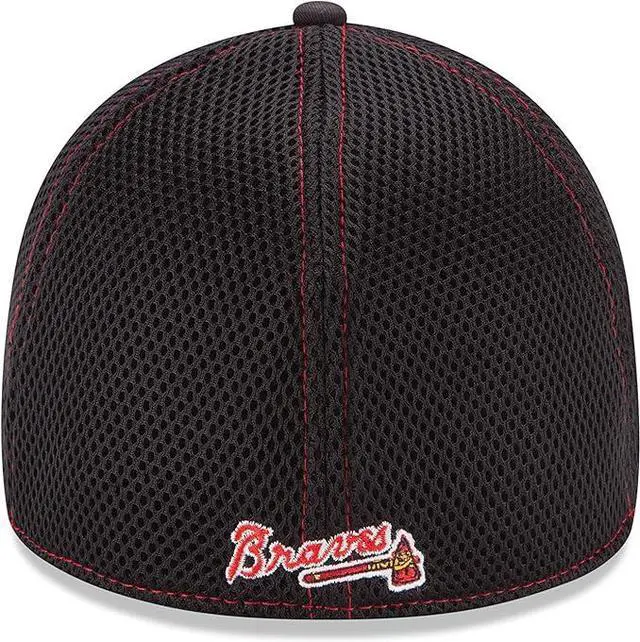 Alt view image 3 of 3 - New Era Atlanta Braves Neo 39THIRTY Stretch Fit Cap- M/L